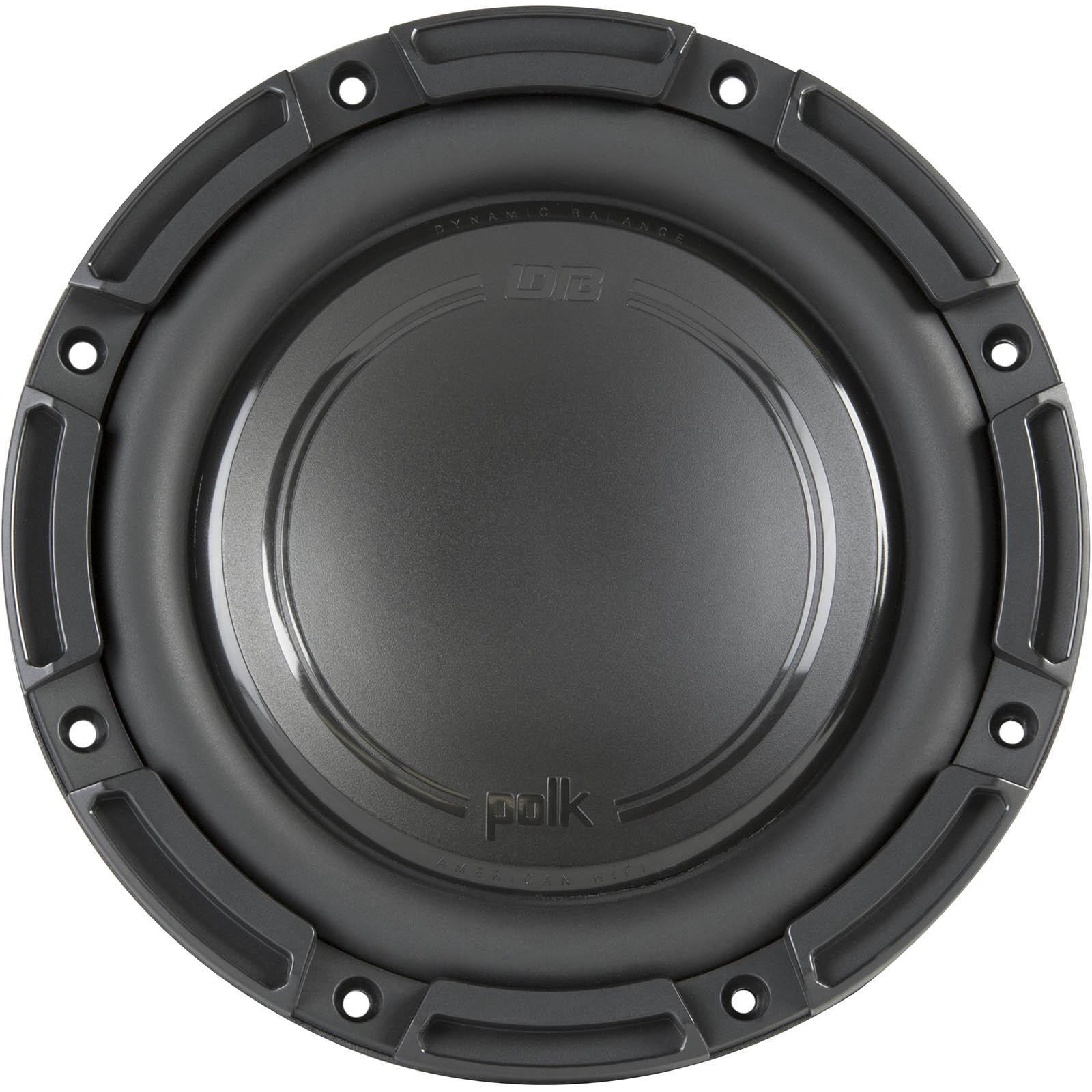 Polk Audio DB842DVC 8” Dual Voice Coil Subwoofer with Marine Certification